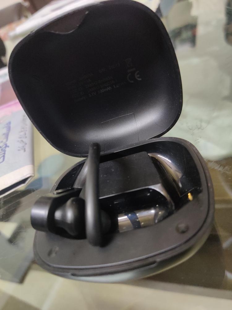 MPOW Flame Solo Sports True Wireless Earbuds with Bass+, Fast Charging / USB-C  & 28H Playtime - Black - Customer Photo From Adeem Qamar
