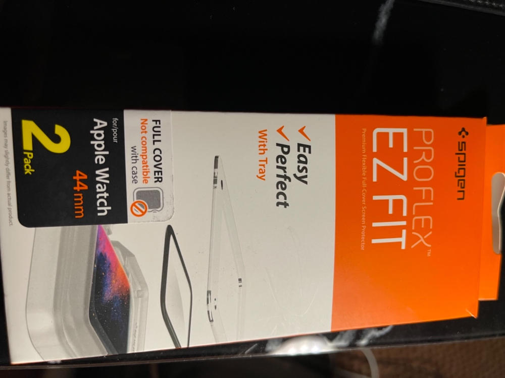 Apple Watch Screen Protector ProFlex by Spigen for 44mm Models 6/SE/5/4 with Auto Alignment Kit - Clear - 2 PACK - AFL01220 - Customer Photo From SYED SALMAN HUSSAIN