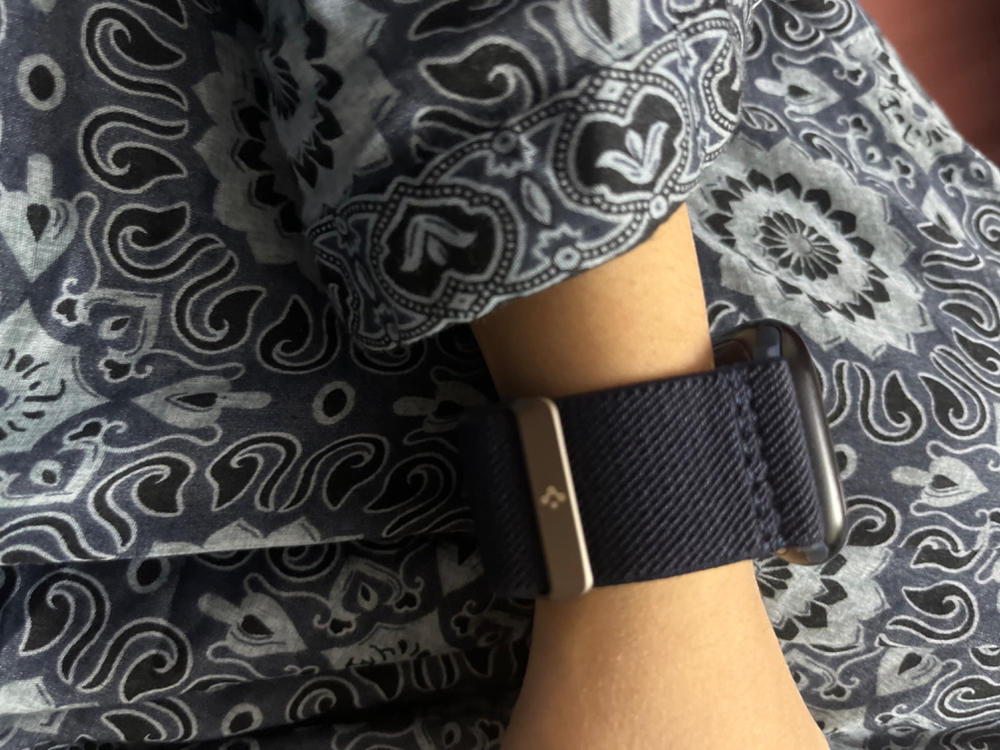 Spigen Lite Fit Ultra Band Designed for Apple Watch Ultra 2 / 1 49mm & Apple Watch Series 9 / 8 / 7 / 6 / 5 / 4 / 3 - Navy Blue - AMP02287 - Customer Photo From Iqra Omair