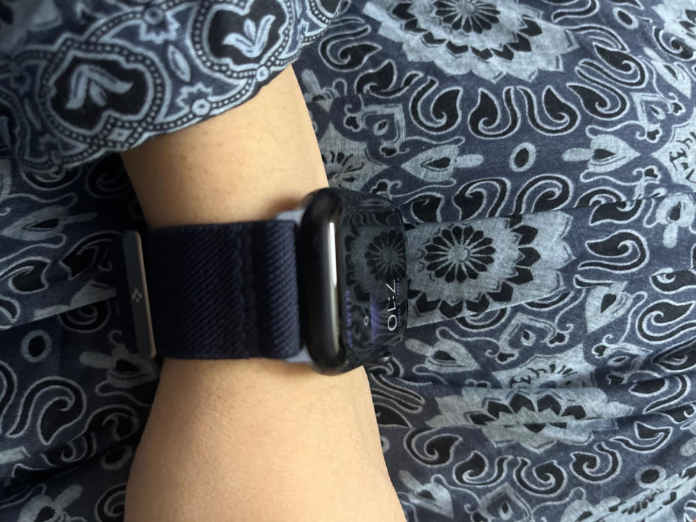 Spigen Lite Fit Ultra Band Designed for Apple Watch Ultra 2 / 1 49mm & Apple Watch Series 9 / 8 / 7 / 6 / 5 / 4 / 3 - Navy Blue - AMP02287 - Customer Photo From Iqra Omair