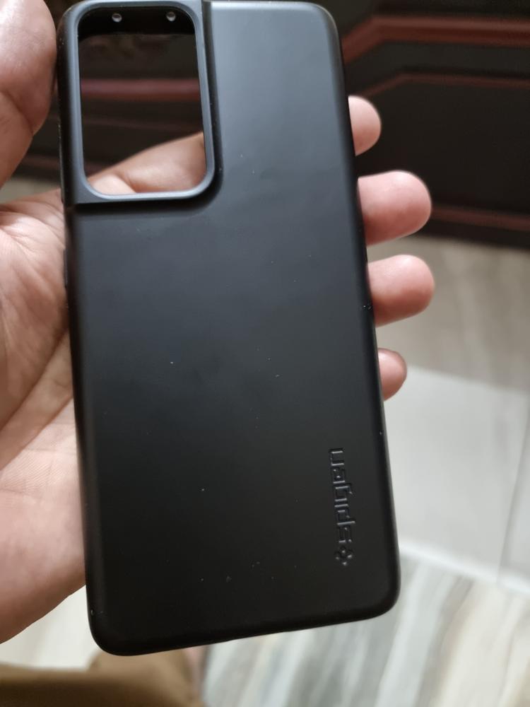 Galaxy S21 Ultra Thin Fit Case by Spigen - ACS02346 - Matte Black - Customer Photo From Taimoor Hassan Randhawa