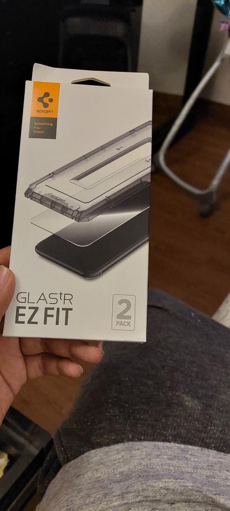 Galaxy S21 Plus EZ Fit Tempered Glass Protector 2 PACK by Spigen - AGL02537 - Customer Photo From Adeel Aftab