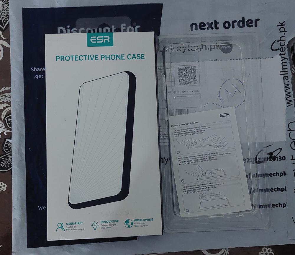 Galaxy A52 Project Zero Silcion TPU Flexible Soft – Crystal Clear - Customer Photo From Imran Chohan 