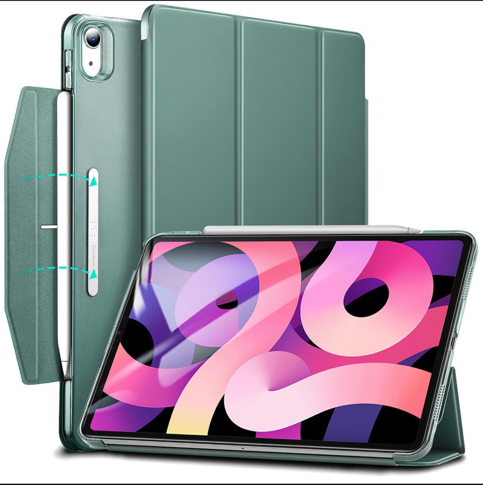 iPad Air 4 2020 Ascend Trifold Hard Smart Case by ESR - Cactus Green - Customer Photo From Sheryar Khajotia