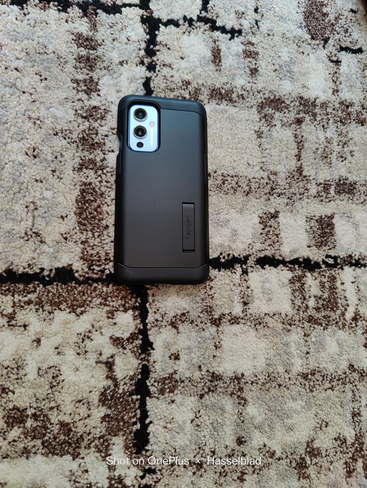 OnePlus 9 Case Tough Armor Black by Spigen ACS02686 - Customer Photo From Ammad qayyum 