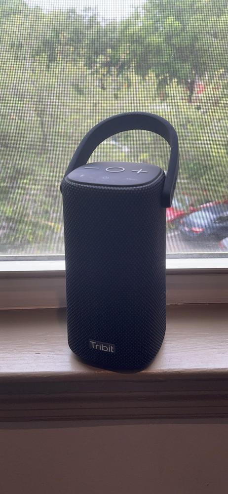 Tribit StormBox Pro Portable Bluetooth Speaker with High Fidelity 360� Sound Quality, 3 Drivers with 2 Passive Radiators, Exceptional Built-in XBass, 24H Battery Life, IP67 Waterproof for Outdoors � Black - Customer Photo From Amazon Reviews