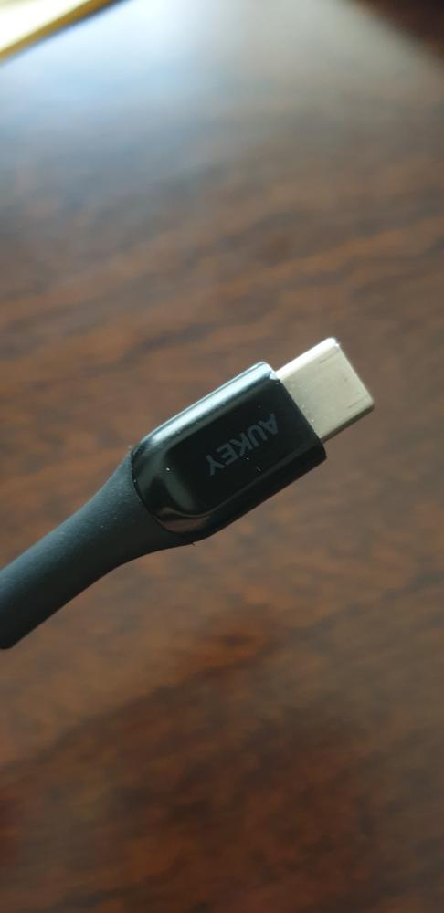 Aukey USB A To USB C Quick Charge 3.0 Strong Cable- 3 feet - CB-AKC1 - Black - Customer Photo From Rabiya Fayyaz