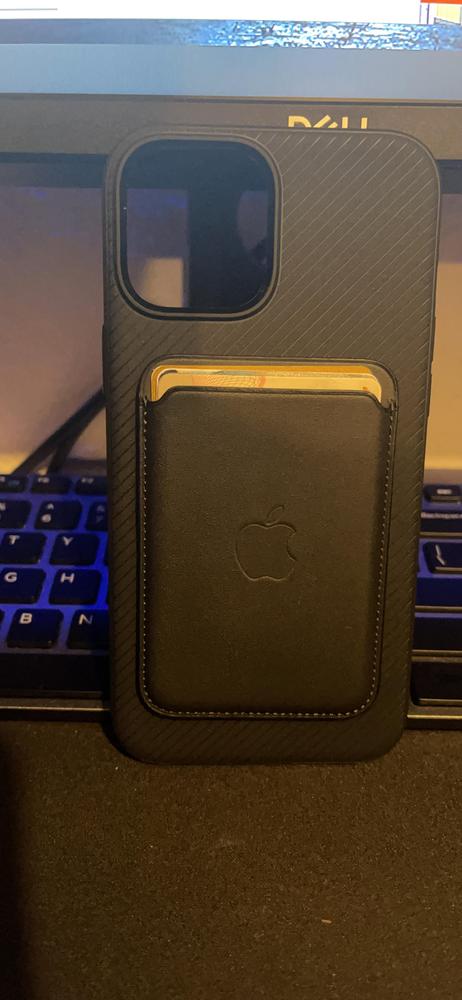 Apple iPhone 12 Pro Max Mag Armor MagSafe Case by Spigen – ACS01864 – Matte Black - Customer Photo From Amazon Reviews