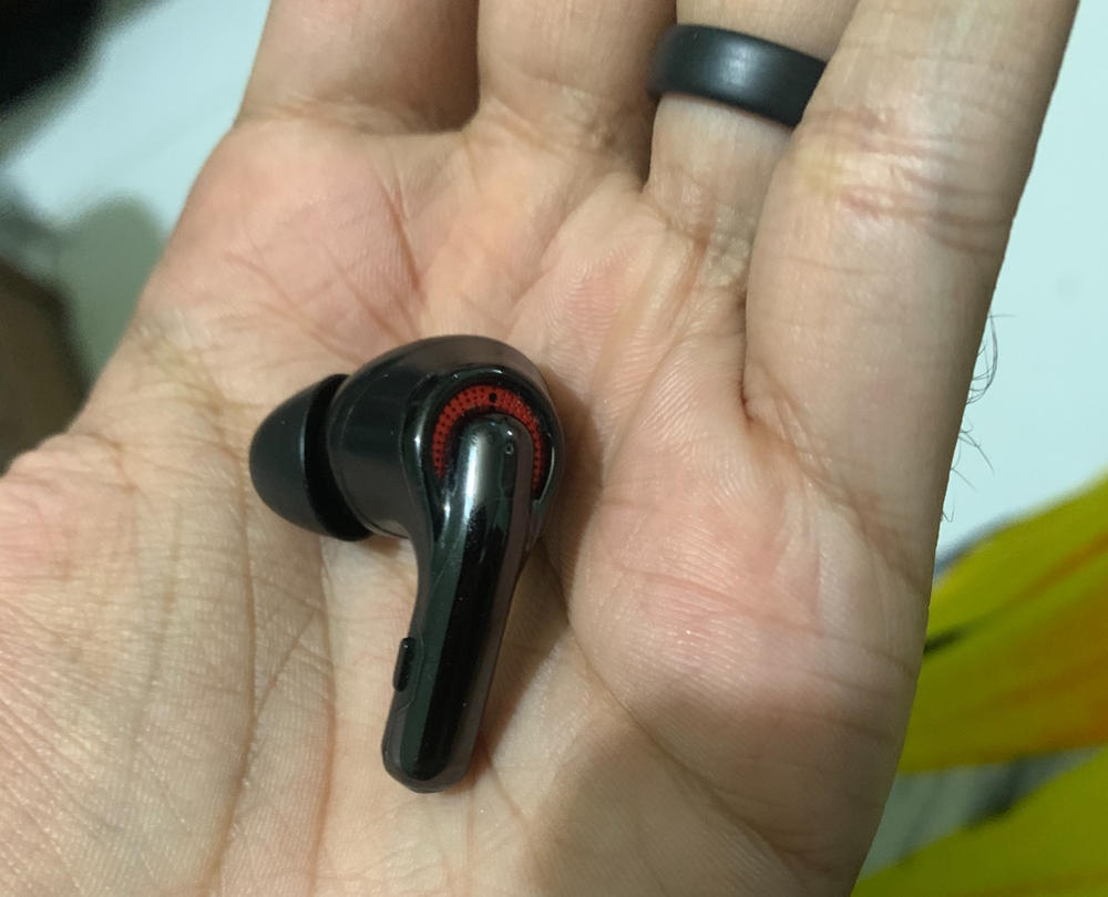 Tribit Flybuds C1 Qualcomm QCC3040 Bluetooth 5.2, 4 Mics CVC 8.0 Call Noise Reduction 50H Playtime Clear Calls Volume Control True Wireless Bluetooth Earbuds Earphones - Customer Photo From Hasan Ali Shah