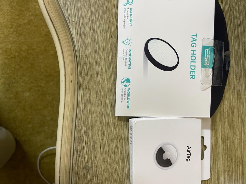 Apple Airtag - Personal Tracker to find lost items - Silver - 1 PACK - Customer Photo From Naveed Ahmed