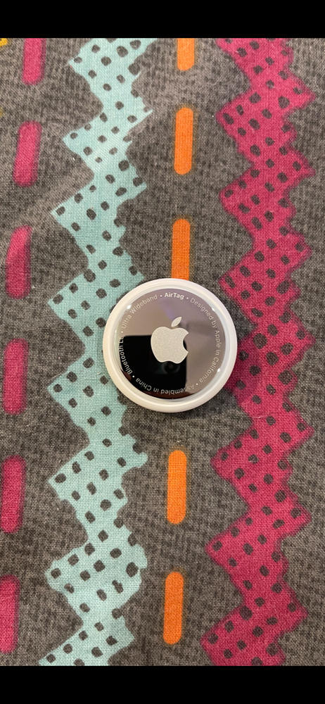 Apple Airtag - Personal Tracker to find lost items - Silver - 1 PACK - Customer Photo From Nouman Malik