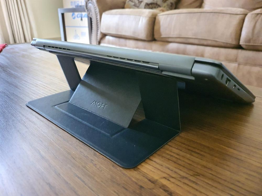 MOFT Invisible Laptop Stand - MS006 - Black - Customer Photo From Usman Ahmed