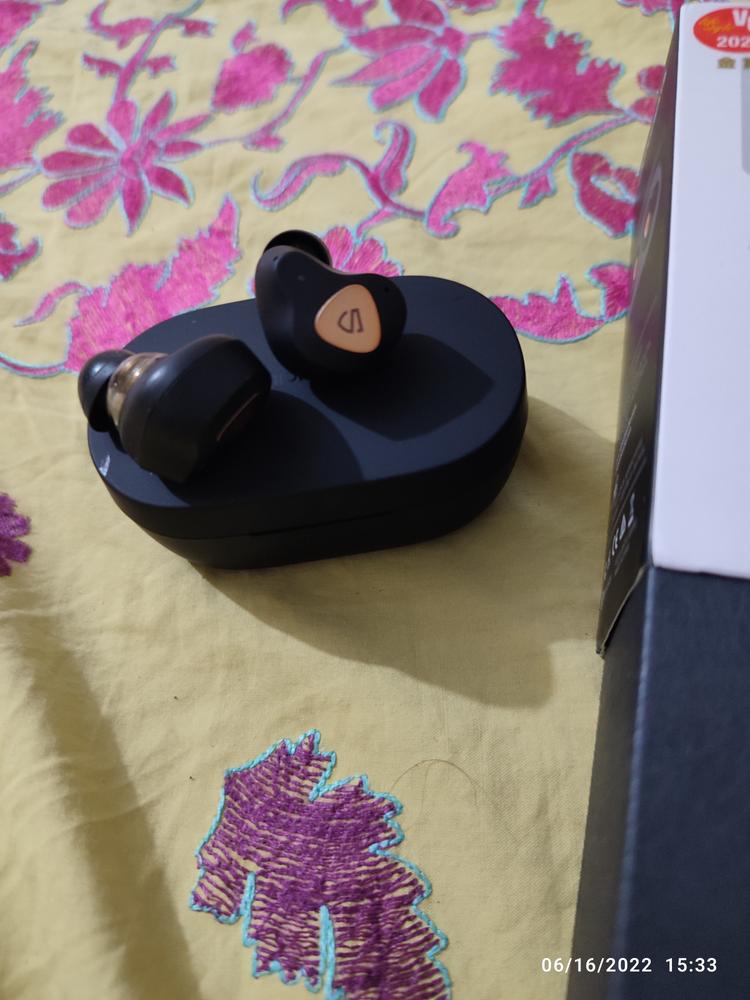 SoundPEATS Truengine 3 SE Wireless Earbuds with Dual Dynamic Drivers, 30 Hours Playtime, Touch Control, Bluetooth Headphones with Dual Mic, Stereo Sound in-Ear Earphones, Compact Charging Case - Black - Customer Photo From Saad