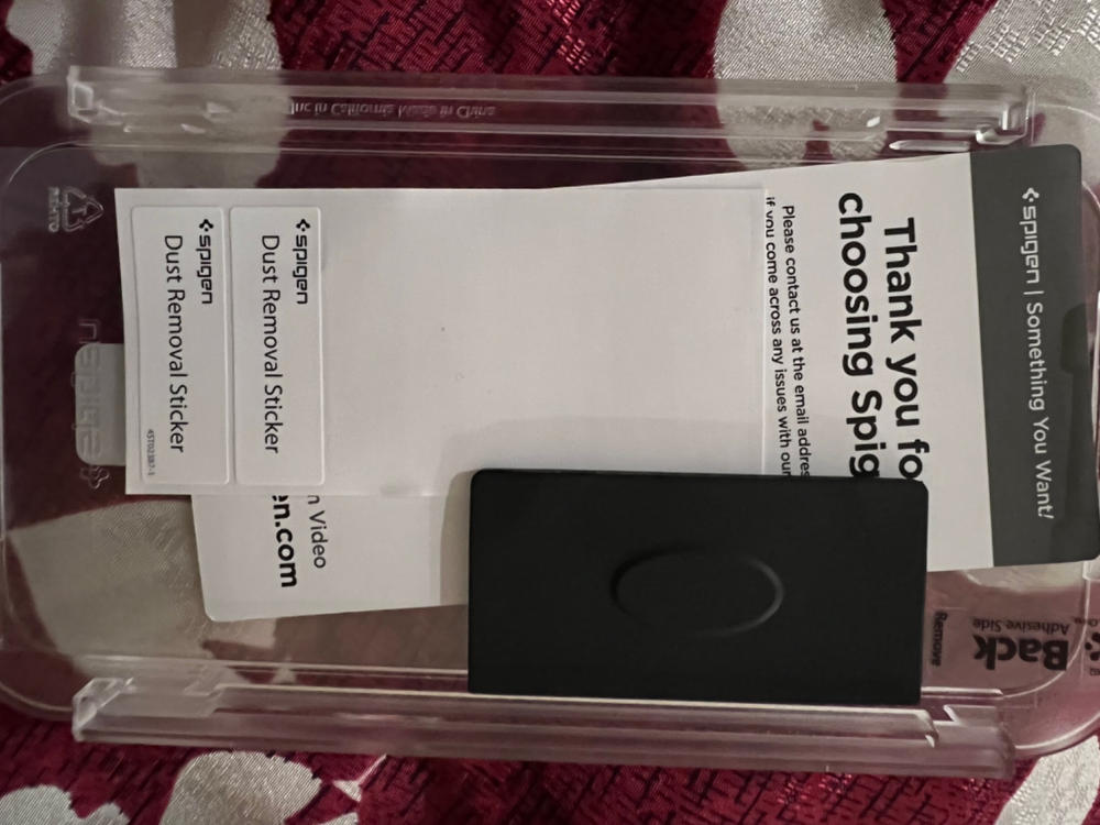 Apple iPhone 13 Pro Max EZ Fit Screen Protector Case Friendly by Spigen - 2 PACK - AGL03375 - Customer Photo From Imran Tariq
