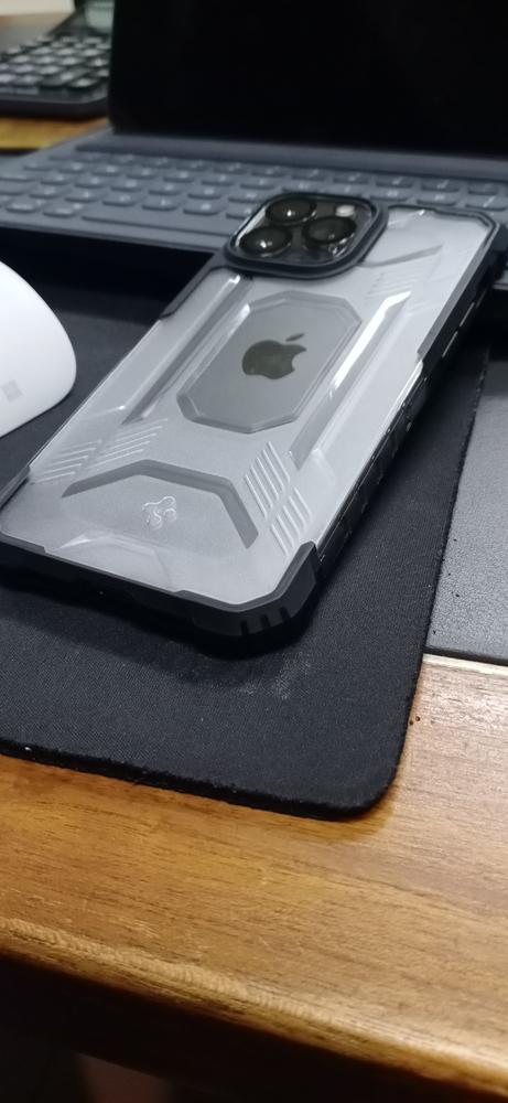 Apple iPhone 13 Pro Max Nitro Force Rugged Case by Spigen - ACS03227 - Matte Black - Customer Photo From Ahmed Talal Khan