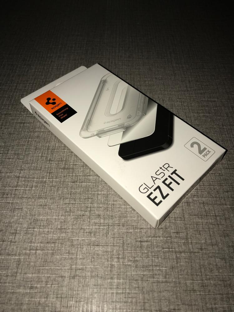 Apple iPhone 13 / 13 Pro EZ Fit Screen Protector Case Friendly by Spigen - 2 PACK - AGL03385 - Customer Photo From Mehtab Nasir