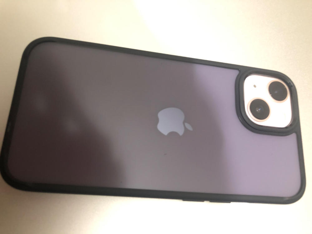 Case iPhone 13 Spigen Ultra Hybrid MATTE Black Case + Tempered