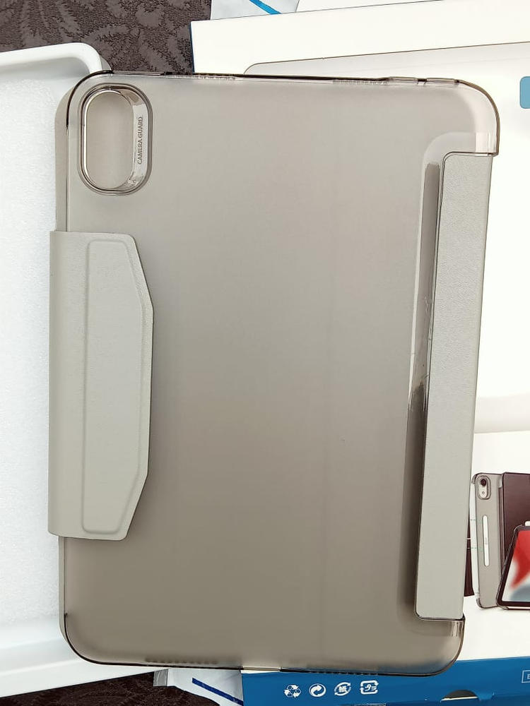 iPad mini 6 2021 Ascend Trifold Hard Smart Case by ESR - Silver Gray - Customer Photo From Ajmal Khan 