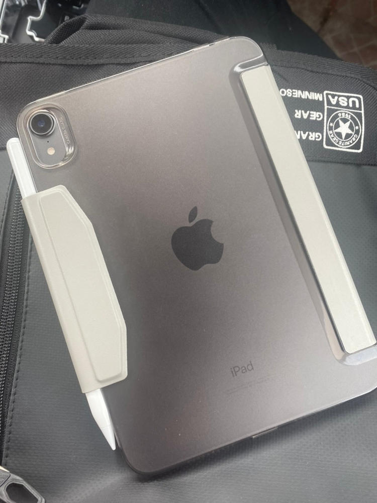 iPad mini 6 2021 Ascend Trifold Hard Smart Case by ESR - Silver Gray - Customer Photo From Saif Shaikh