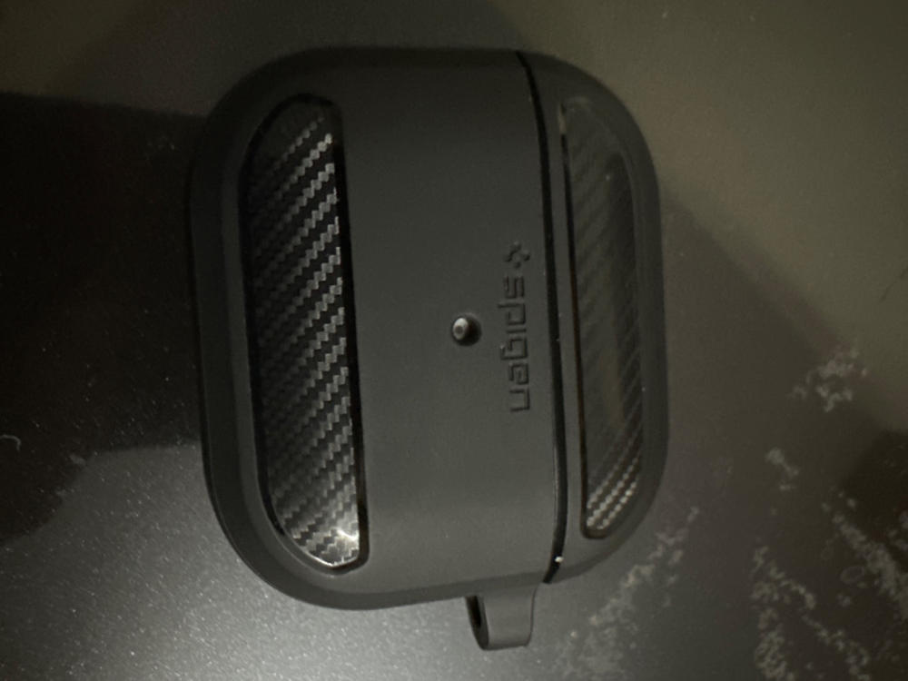 Apple Airpods 3 Case Spigen Rugged Armor - Matte Black - ASD01978 - Customer Photo From Ahmad Khalid 