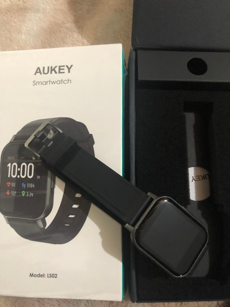 AUKEY Smartwatch Fitness Tracker 12 Activity Modes IPX6 Waterproof Black - LS02 - Customer Photo From Umer farooq