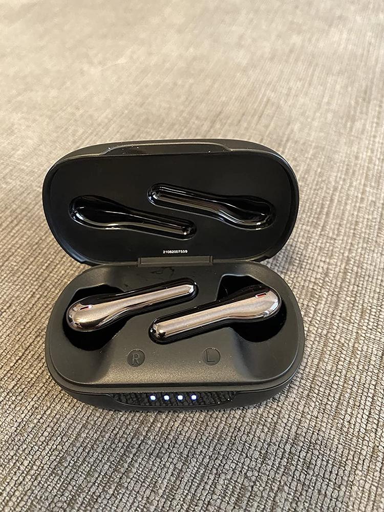 Tribit Flybuds C2 Qualcomm QCC3040 Bluetooth 5.2, 4 Mics CVC 8.0 Call Noise Reduction 32H Playtime Clear Calls Volume Control True Wireless Bluetooth Earbuds Earphones - Customer Photo From Amazon Import