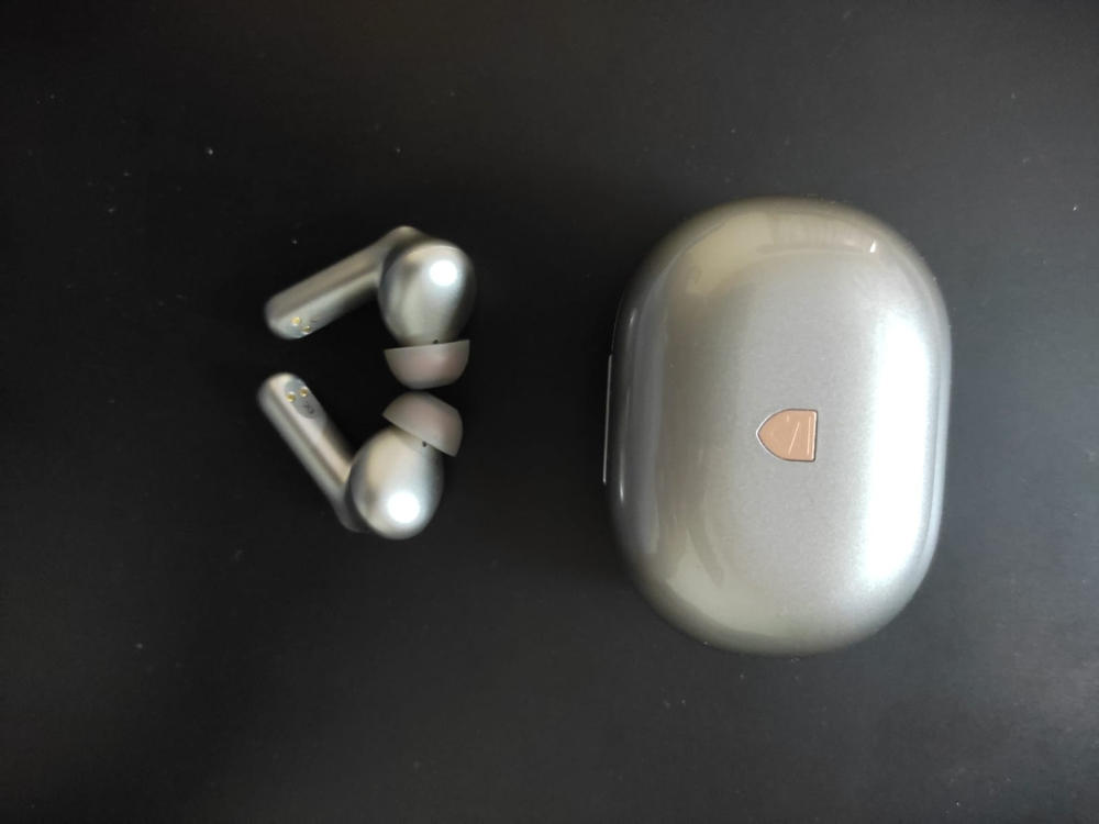 SoundPEATS H2  Hybrid Dual Driver Wireless Earbuds with aptX Adaptive, QCC3040 Bluetooth 5.2 Stereo Earphones with TrueWireless Mirroring, 4 Mics and CVC 8.0 Noise Cancellation, Game Mode, Total 20Hrs - AMT - Customer Photo From Zain Ali