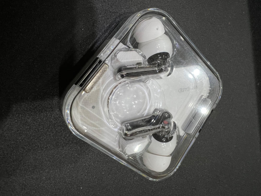 Nothing Ear 1 Wireless Earbuds, 3 High Def Microphones, AI Powered Environmental Noise Cancellation - White - Customer Photo From Mirxa Khurram