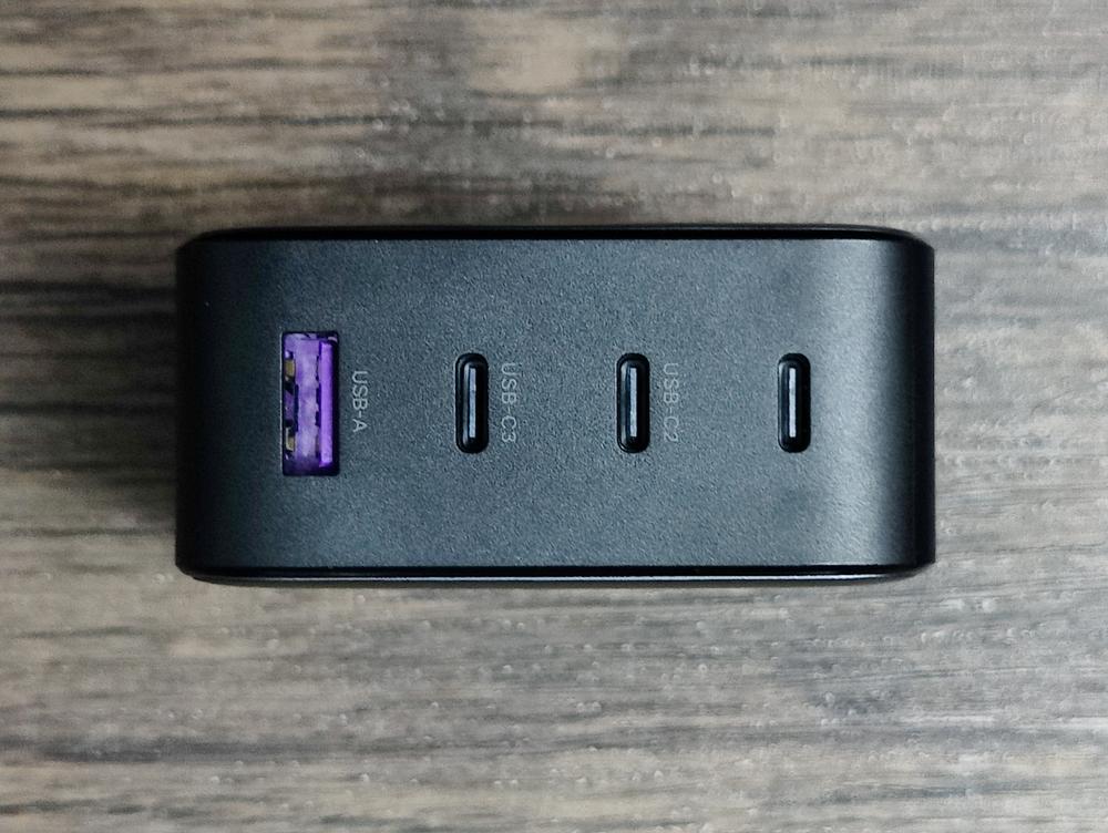UGREEN USB C Charger 100W 4-Port PD Charger GaN Tech Fast Charging with PPS, PD 3.0, QC 4.0  - 40737 - Black - Customer Photo From Muhammad Ismael