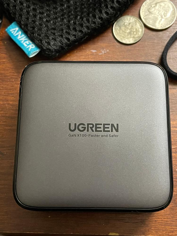 UGREEN USB C Charger 100W 4-Port PD Charger GaN Tech Fast Charging with PPS, PD 3.0, QC 4.0 - 40737 - Black - Customer Photo From Amazon Import