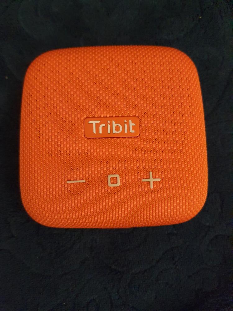 Tribit StormBox Micro 360° Full Surround Sound, Enhanced Bass, Wireless Dual Pairing, IPX7 Waterproof, 10-Hour Playtime - Orange - Customer Photo From Tayyab Islam