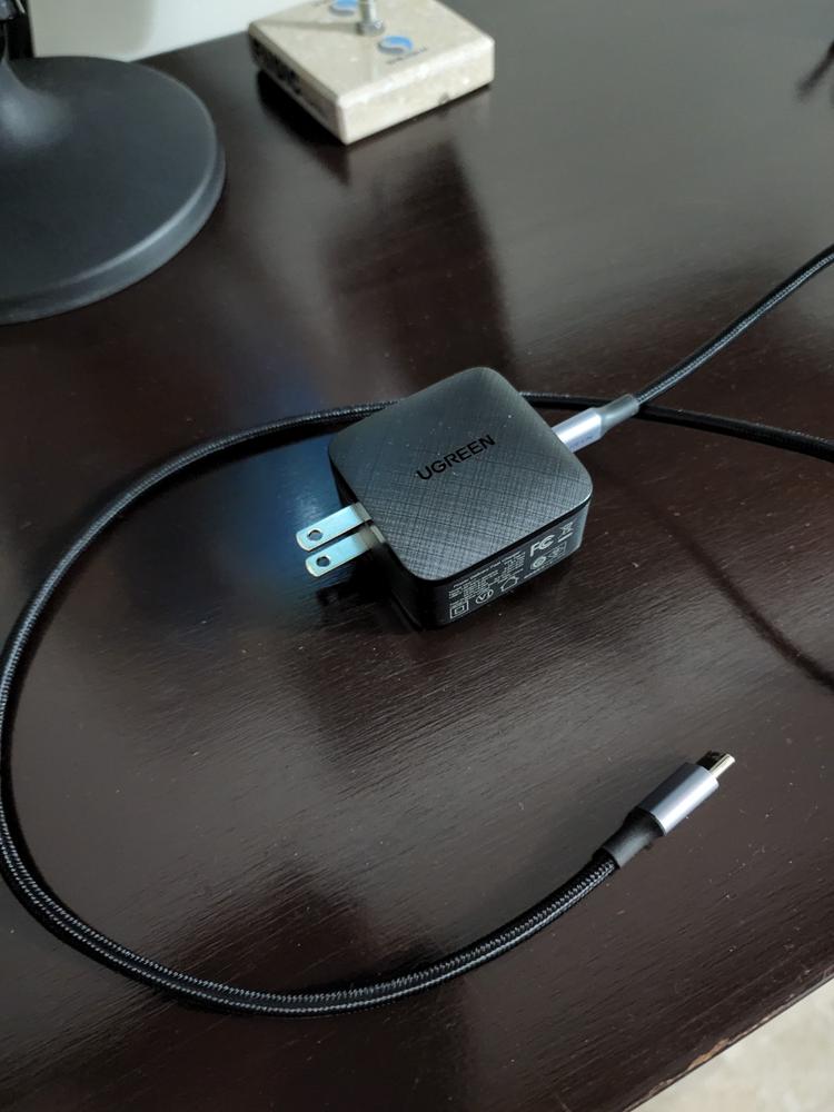 UGREEN 65W GaN USB C Charger - PPS Fast Charger Power Adapter with Foldable Plug Compatible for MacBook Pro/Air, Galaxy S22 Ultra / S22 / S22 Plus Super Fast Charging - 70816 - Customer Photo From Irfan Zia