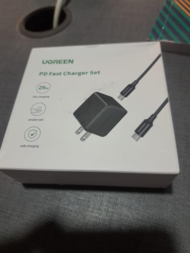 UGREEN Charger Set PD Fast Charging 25W With Type-C to Type-C