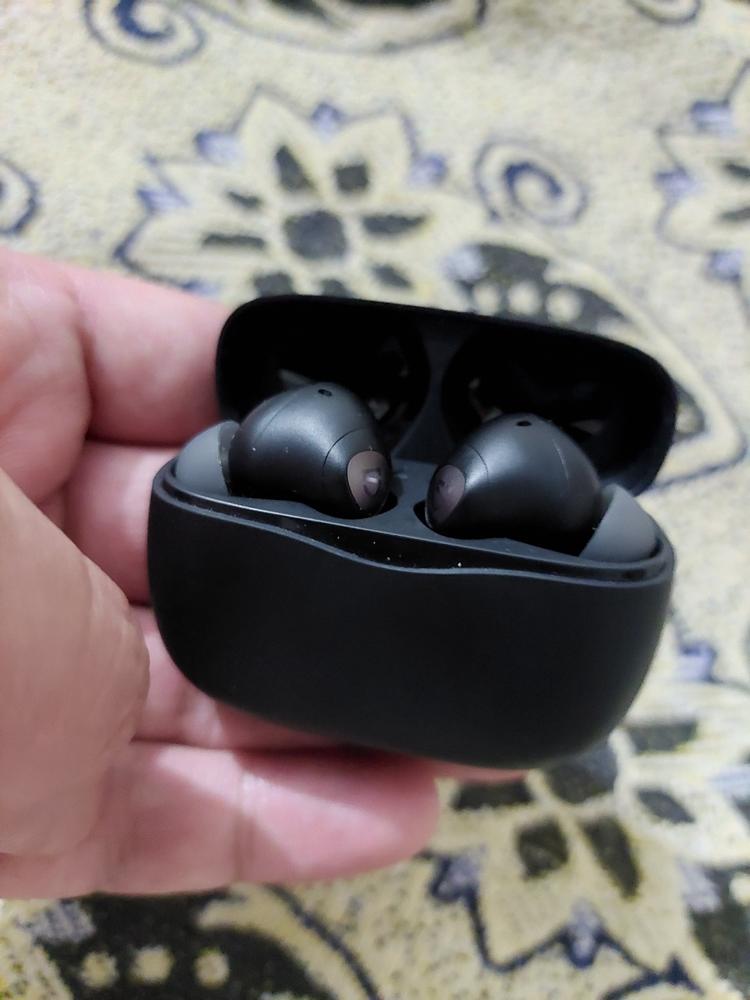 SoundPEATS True Air 3 Pro Hybrid ANC Noise Cancelling Bluetooth V5.2 Wireless Earbuds With QCC3046 AptX-Adaptive Gaming Mode Earphones - AMT - Customer Photo From Anees Ahmed Khan 