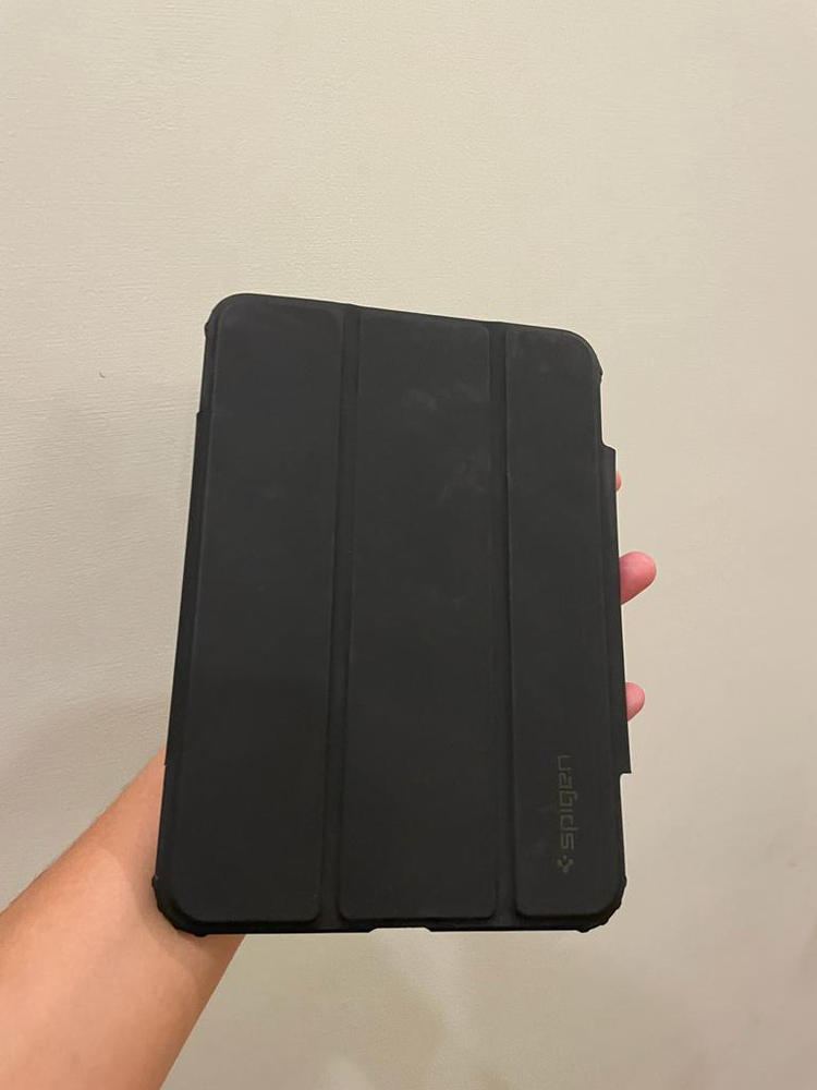 iPad mini 6 2021 Spigen Ultra Hybrid Pro Case - Black - ACS03765 - Customer Photo From Sajjad H Rizvi Rizvi