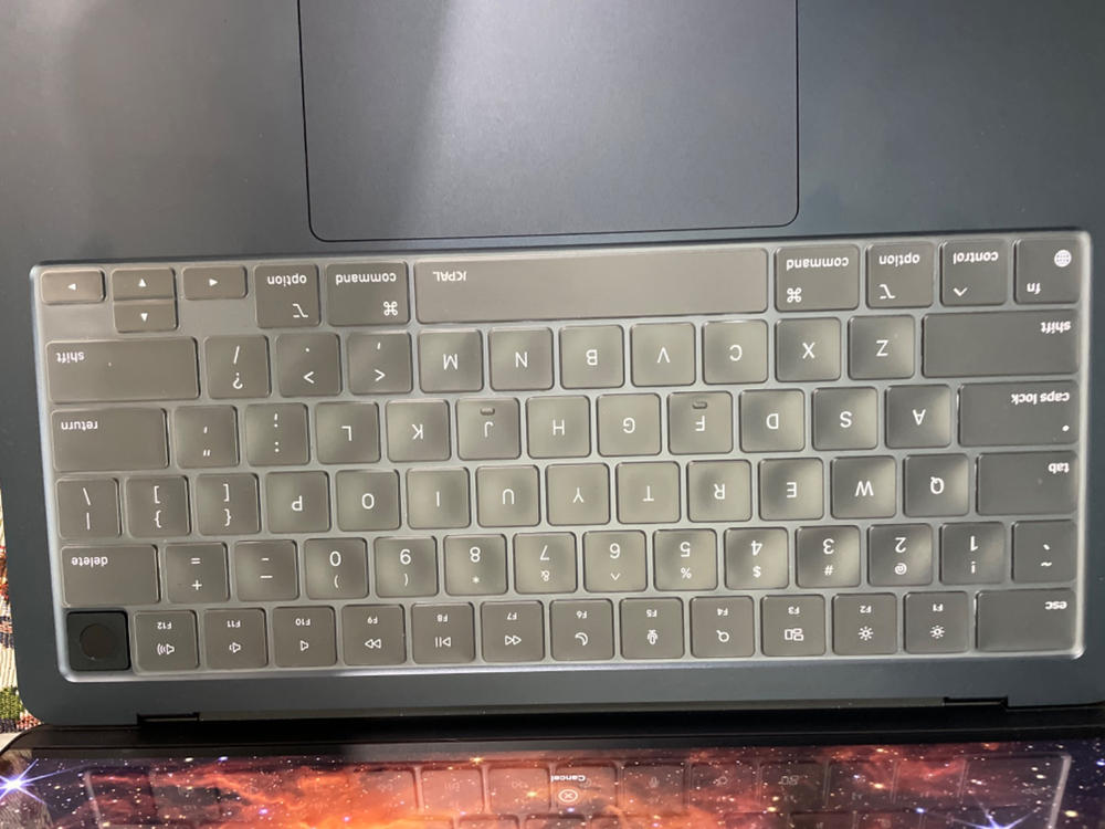 MacBook Pro 14" FitSkin TPU Keyboard Protector by JCPAL - Also for MacBook Pro 16" - US Layout - Clear - JCP2442 - Customer Photo From Hassaan Naveed 