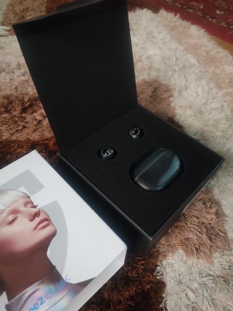 SoundPEATS Free2 classic Wireless Earbuds Bluetooth V5.1 Headphones with 30Hrs Playtime in-Ear Wireless Earphones with Immersive Stereo Sound - Black - Customer Photo From Wajid Iqbal