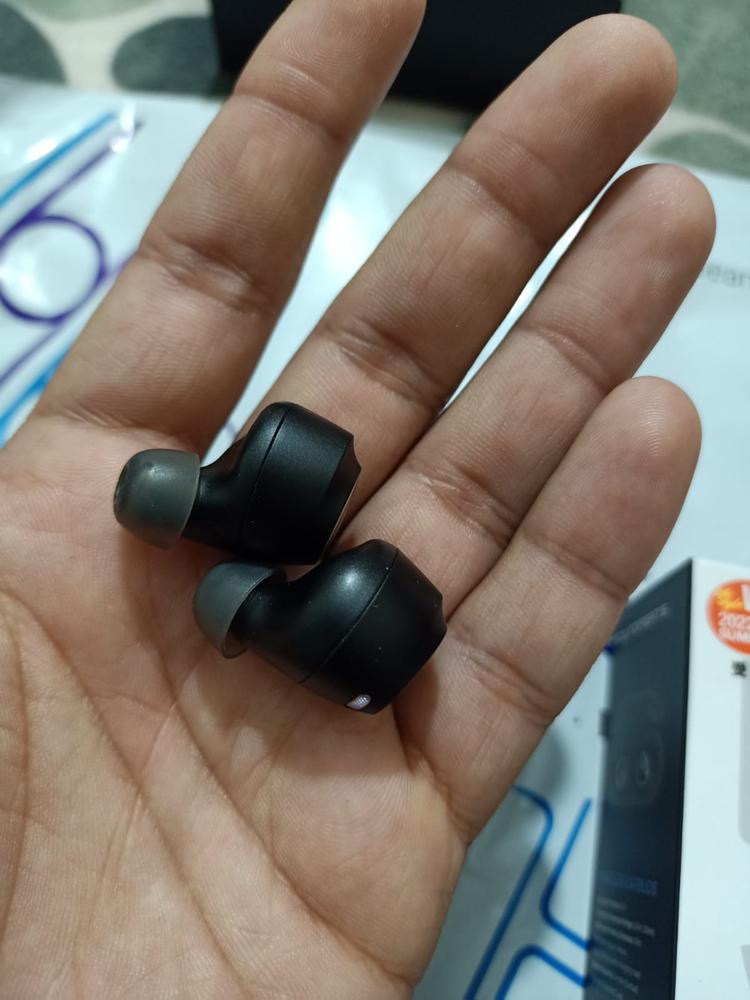 SoundPEATS Free2 classic Wireless Earbuds Bluetooth V5.1 Headphones with 30Hrs Playtime in-Ear Wireless Earphones with Immersive Stereo Sound - AMT - Black - Customer Photo From Ali Nawaz