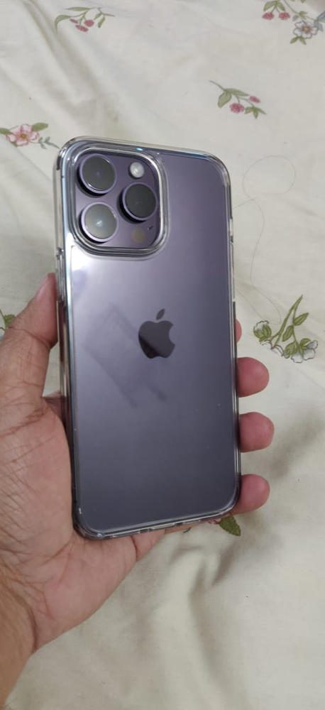 Apple iPhone 14 Pro Max EZ Fit Screen Protector Case Friendly by Spigen - 2 PACK - AGL05202 - Customer Photo From Junaid Qureshi 