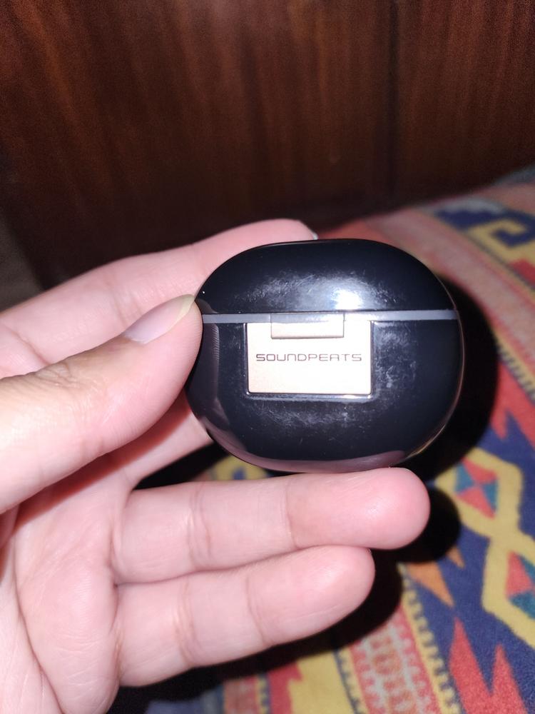 SoundPEATS Air3 Deluxe HS Bluetooth 5.2 Earphones Hi-Res Audio Wireless Earbuds with LDAC Codec, in-Ear Detection,App Support - AMT - Black - Customer Photo From Saad Yousaf