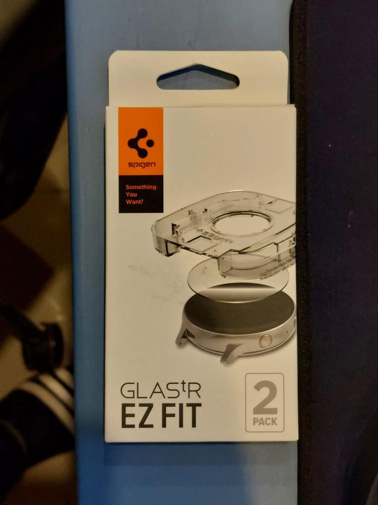 Galaxy Watch 5 Pro Glass Protector EZ Fit by Spigen - AGL05346 - Clear - 2 PACK - Customer Photo From Hamza