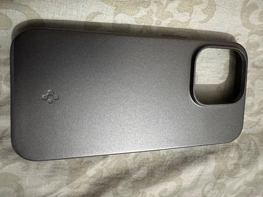 Apple iPhone 14 Pro Thin Fit Slim Case by Spigen - ACS04782 - Gunmetal - Customer Photo From Ahmed 