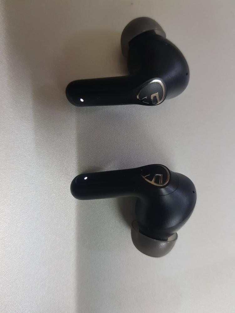 SoundPEATS Life Wireless Earbuds, Active Noise Cancelling Bluetooth 5.2 Headphones, Wireless Earphones with Dual Mic AI ENC for Clear Calls, Transparency Mode, 25 Hours of Playtime, Immersive Sound - Black - AMT - Customer Photo From Mohsin 