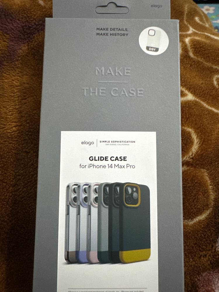 iPhone 14 Pro Max Glide Armor Case by elago Glide Armor Case Drop Protection, Shockproof Protective TPU Cover, Upgraded Shockproof, Mix and Match Parts, Enhanced Camera Guard - Dark Gray / Black - Customer Photo From Tariq