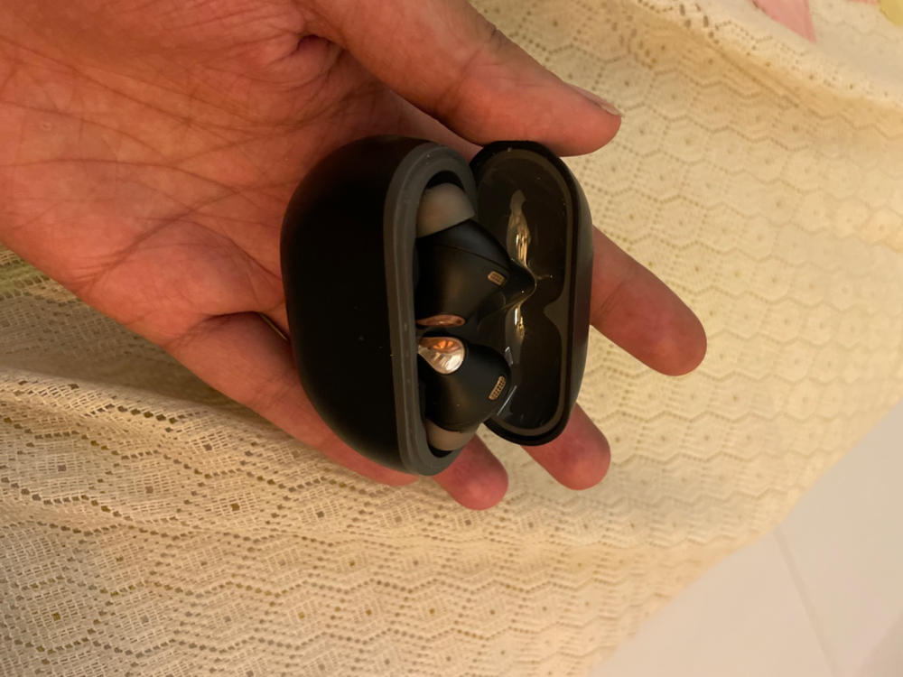 SoundPEATS Capsule3 Pro Hi-Res Headphones with LDAC, Hybrid Active Noise Cancellation Earphones with 6 Mics for Calls Wireless Earbuds - Black - Customer Photo From Faisal Sangi 