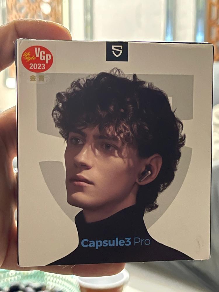 SoundPEATS Capsule3 Pro Hi-Res Headphones with LDAC, Hybrid Active Noise Cancellation Earphones with 6 Mics for Calls Wireless Earbuds - Black - Customer Photo From Zain Shah