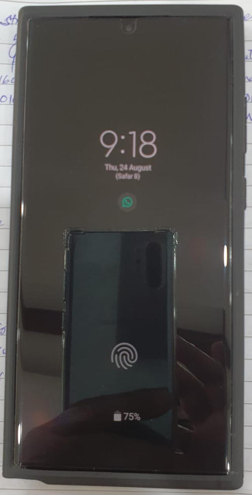 Galaxy S23 Ultra Neo Hybrid Case by Spigen ACS05626 - Black - Customer Photo From Wahab Quraishi