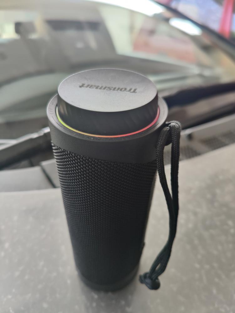 Tronsmart T7 Portable Bluetooth Speakers with 30W 360° Surround Sound, Bluetooth 5.3, Enhanced Bass, Wireless Stereo Pairing, Custom EQ via APP, IPX7 Waterproof Speaker for Party, Home, Outdoor - Black - Customer Photo From Saim Qureshi 