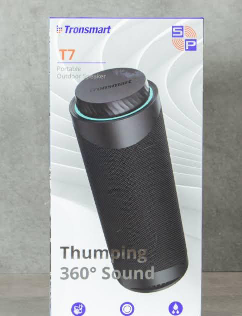 Tronsmart T7 Portable Bluetooth Speakers with 30W 360° Surround Sound, Bluetooth 5.3, Enhanced Bass, Wireless Stereo Pairing, Custom EQ via APP, IPX7 Waterproof Speaker for Party, Home, Outdoor - Black - Customer Photo From Abdul Ale 