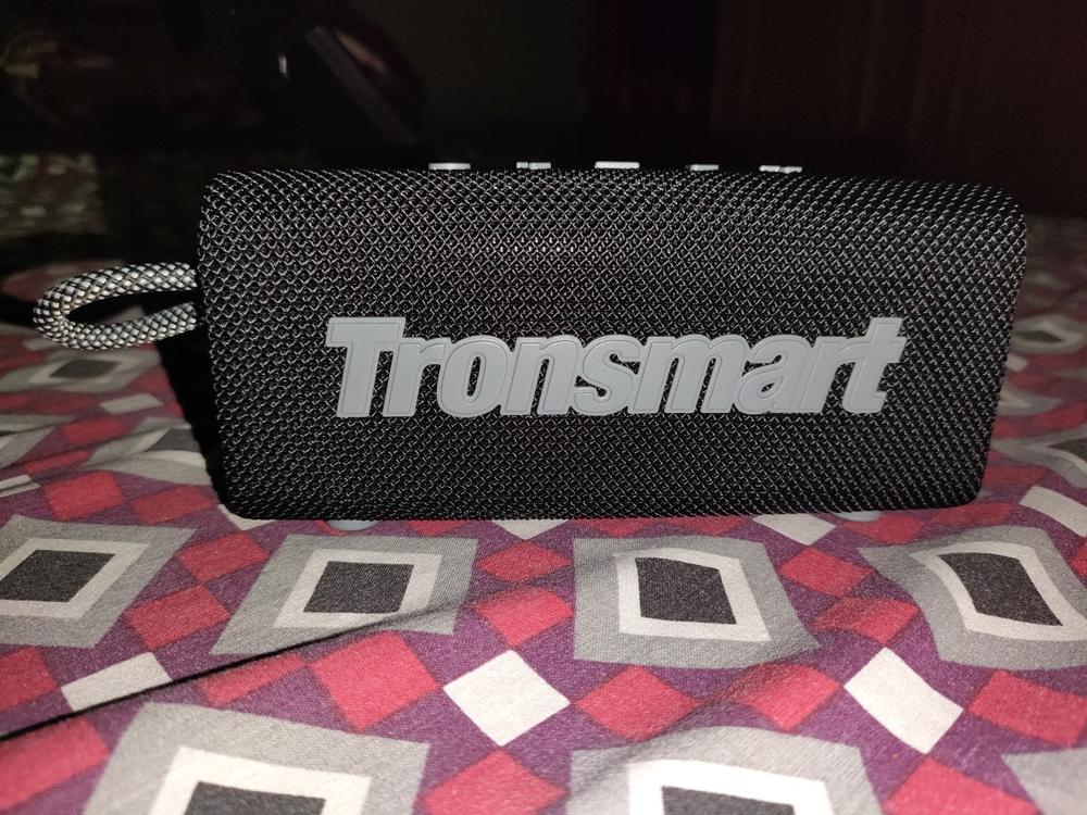 Tronsmart Trip Portable Bluetooth Speaker with 10W Output, Bluetooth 5.3, IPX7 Waterproof, 20H Playtime, Built-in Mic - Black - Customer Photo From Ali Jumani 